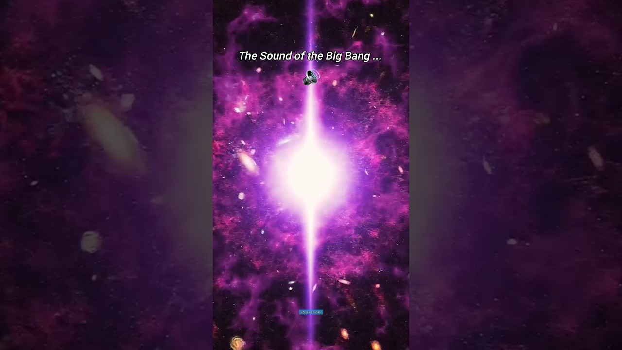 The Sound of the Big Bang 😱🔊#viralshort #planet #space