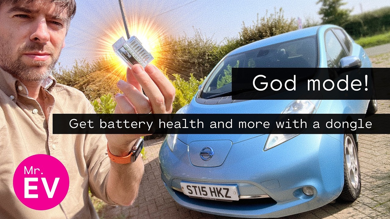 Unlock God mode in your EV! Find out battery health and do proper route planning with an OBD dongle