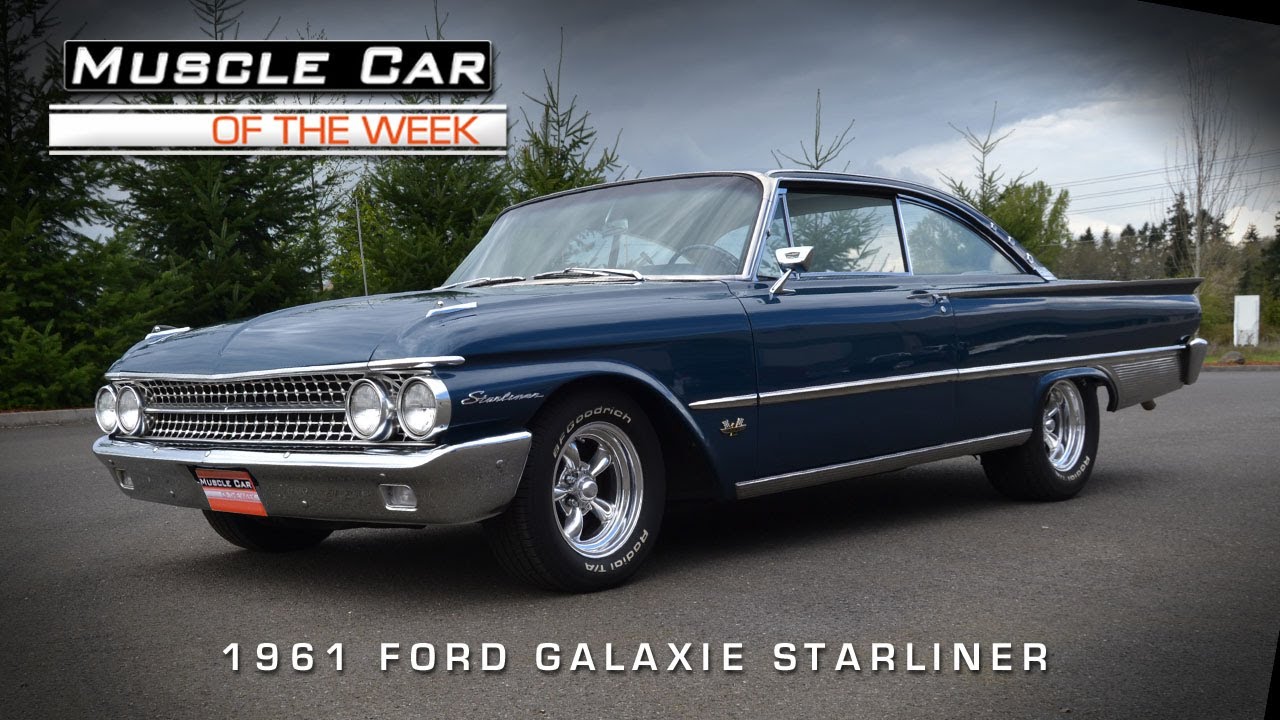 Muscle Car Of The Week Video #43: 1961 Ford Starliner Video