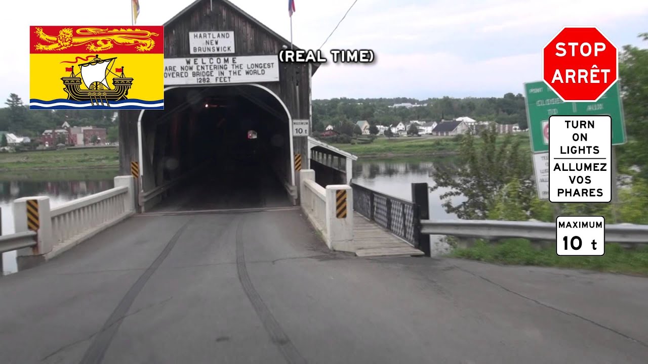 World's longest Covered Bridge, Hartland, New Brunswick