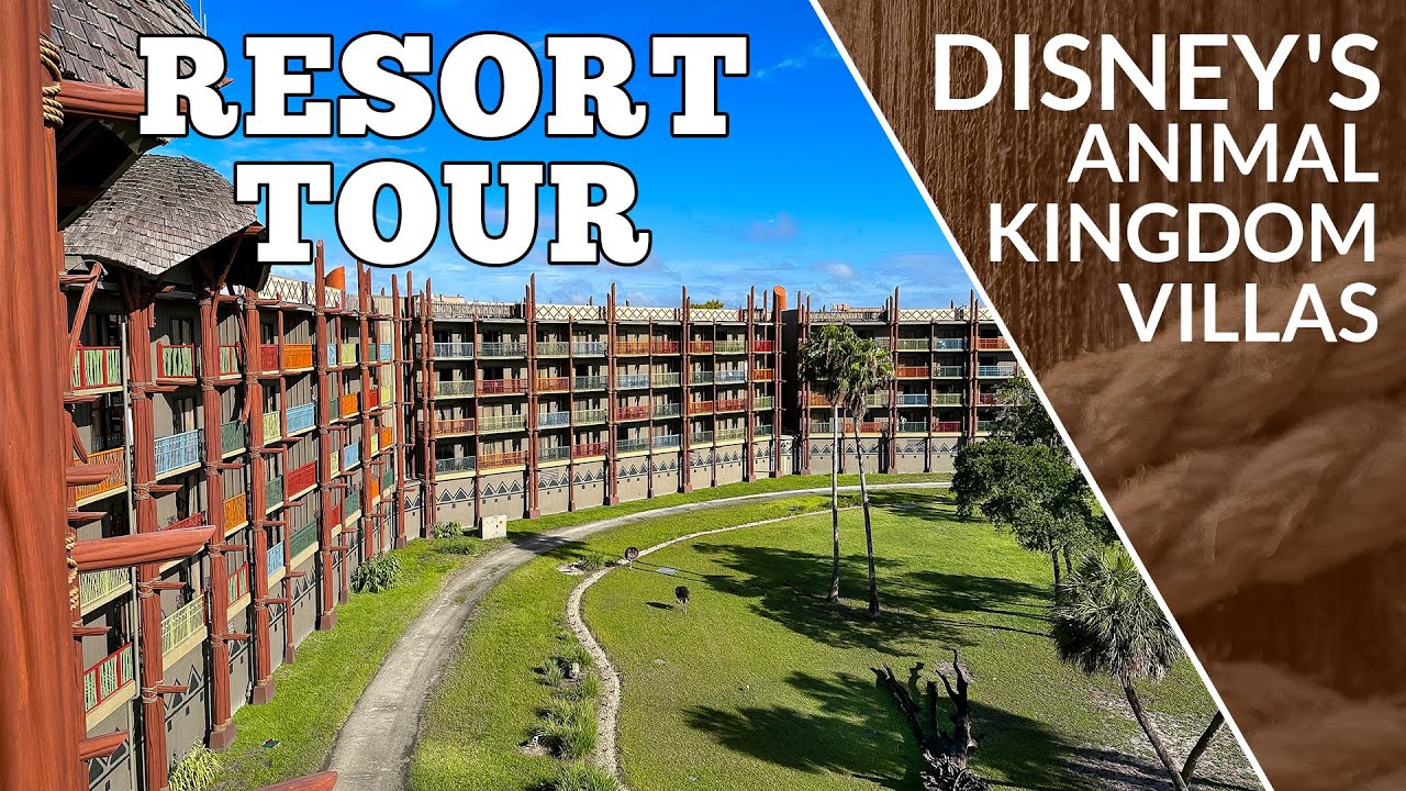 Disney's Animal Kingdom Villas Kidani Village - FULL RESORT TOUR