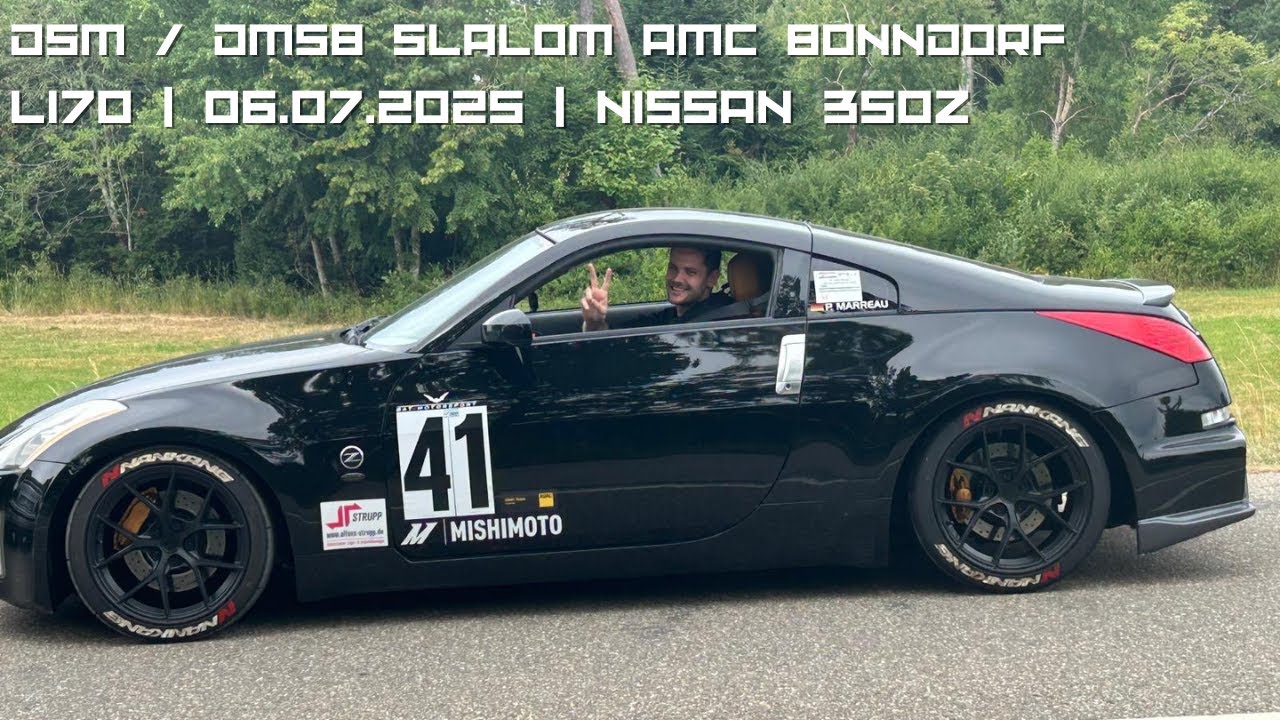DSM / DMSB Slalom AMC Bonndorf 2025 | Es geht BERGAUF! | Nissan 350Z