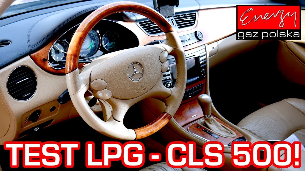TEST LPG CLS 500! Mercedes CLS 5.0 V8 306 KM na auto gaz lpg w Energy Gaz Polska