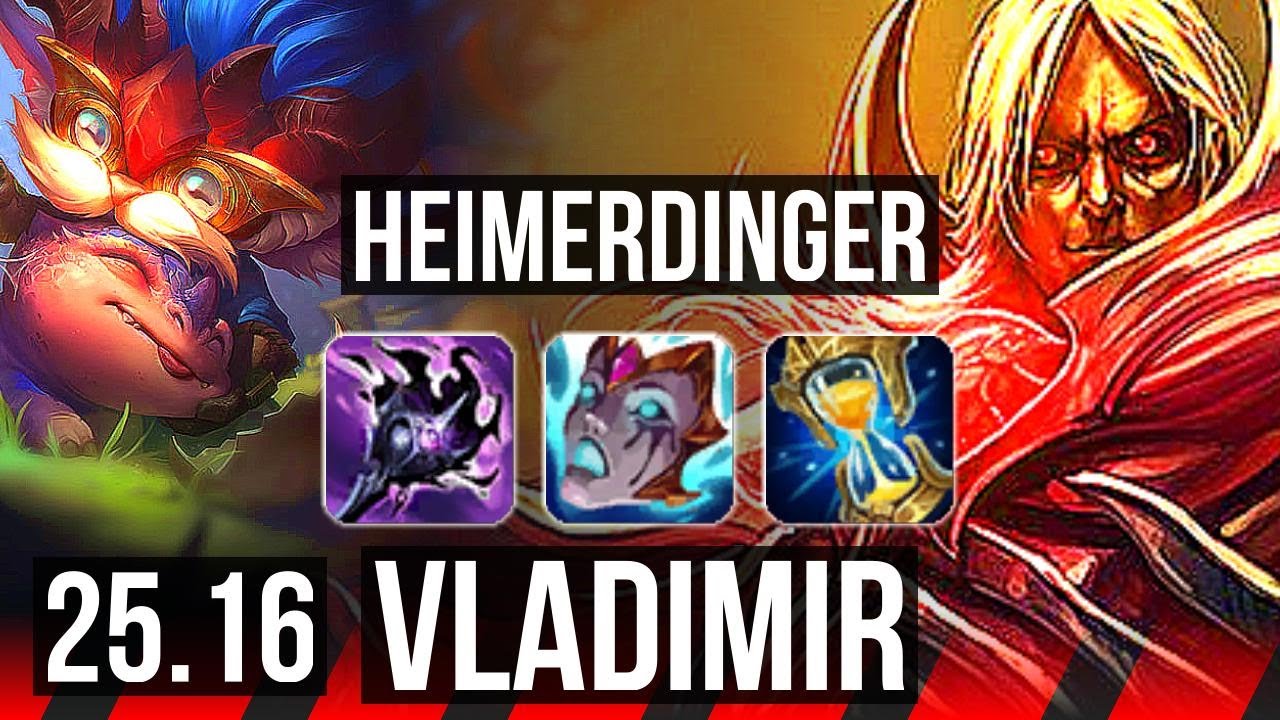 HEIMERDINGER vs VLADIMIR (TOP) | KR Master | 25.16