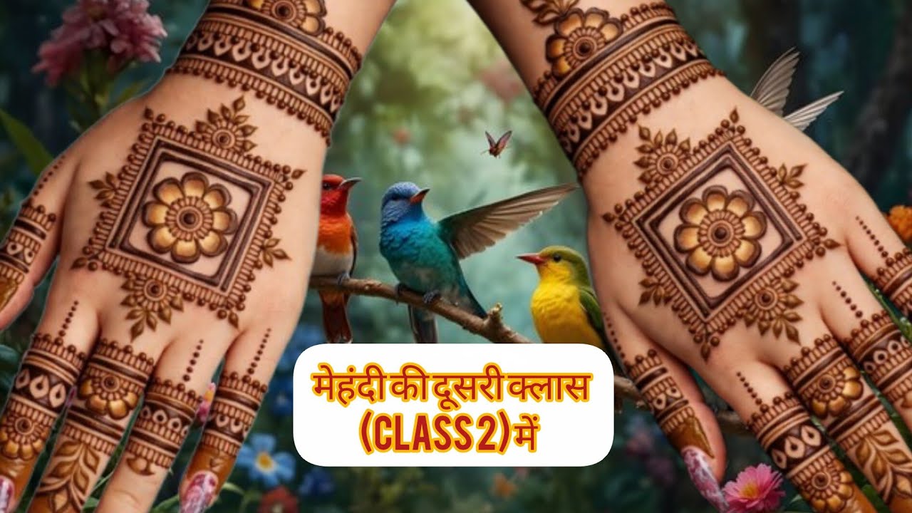 Second mehndi class #mehndi #hennatatto #viral  . Basic to bridal mehndi