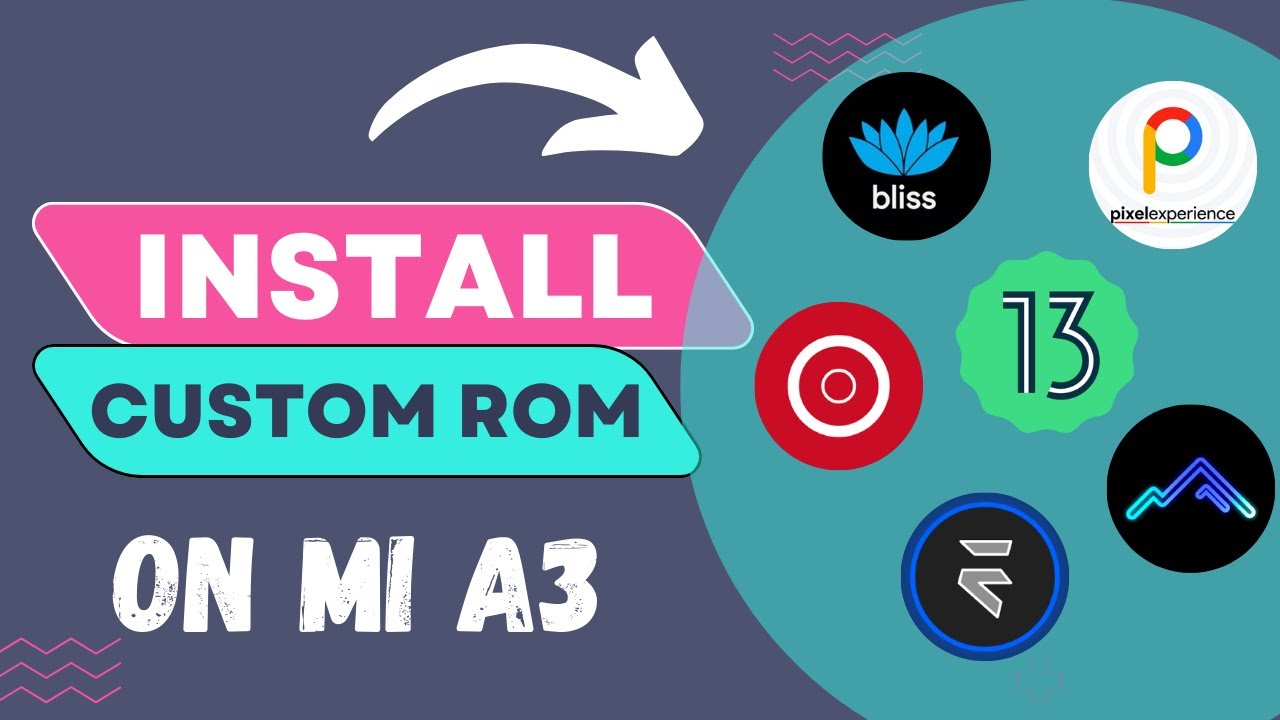 How To Install Any Custom Rom On Mi A3 || Step By Step Guide