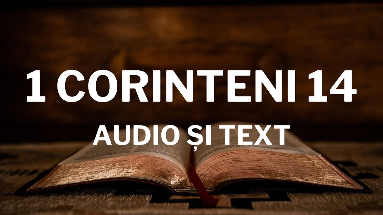 Lectură Biblică: 1 Corinteni 14 - Verset cu Verset (Text și Audio)