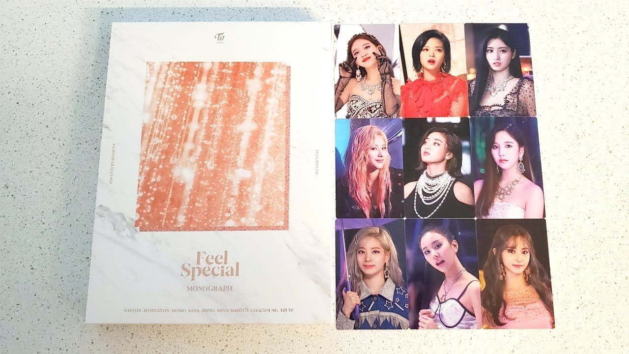 트와이스 (TWICE) Feel Special Monograph Unboxing