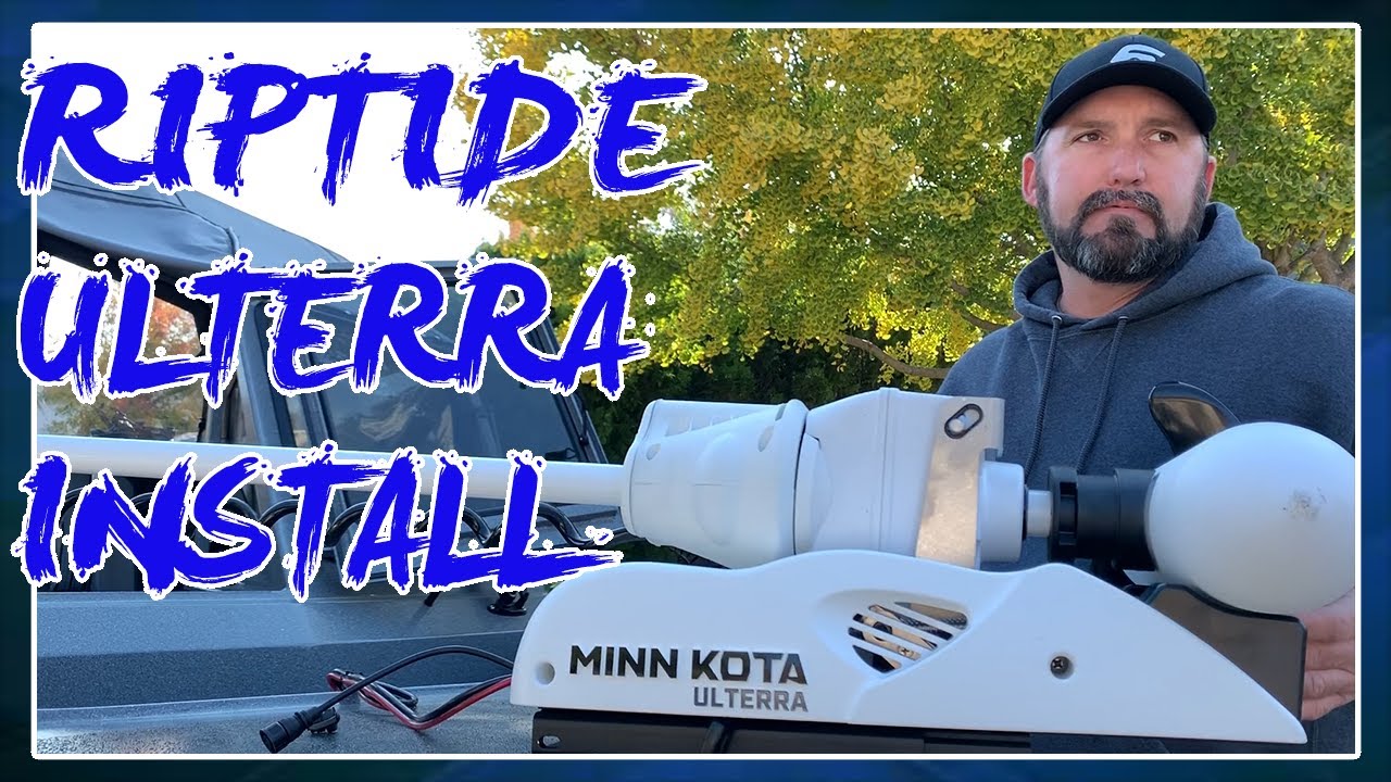 Установка 36-вольтовой MINN KOTA RIPTIDE ULTERRA | NORTH RIVER SEAHAWK | Как установить
