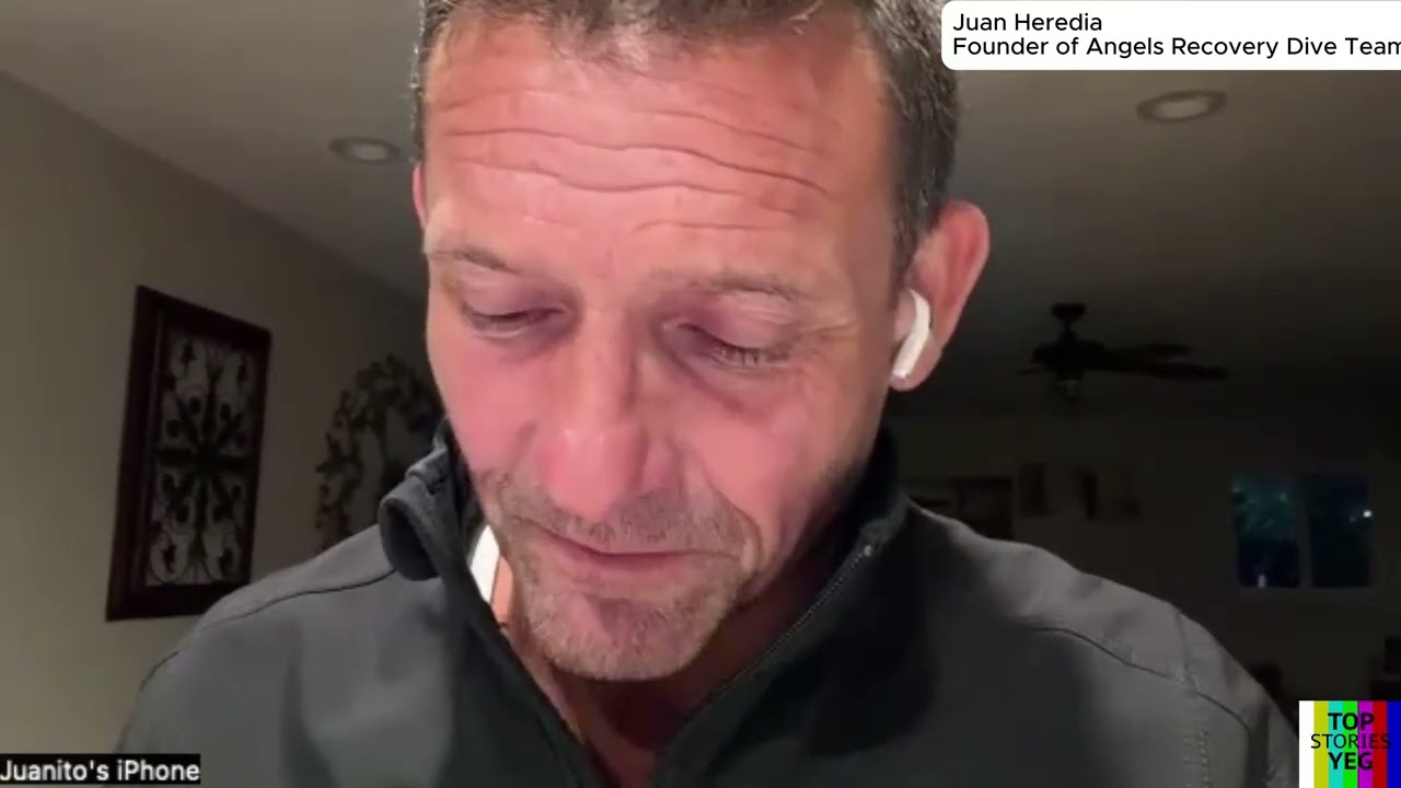 RAW INTERVIEW: Volunteer rescue diver Juan Heredia who recovered body of 7-year-old Alberta girl