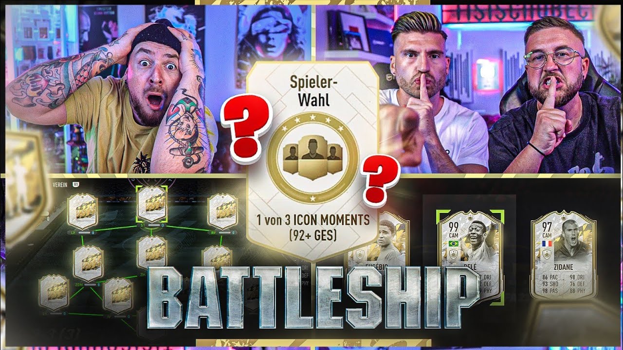 VON BRUCH in LAYLA STIMMUNG 🤬🤣 92+ MOMENTS ICON PLAYERPICK BATTLESHIP WAGER vs TEAM HAAS FIFA 22