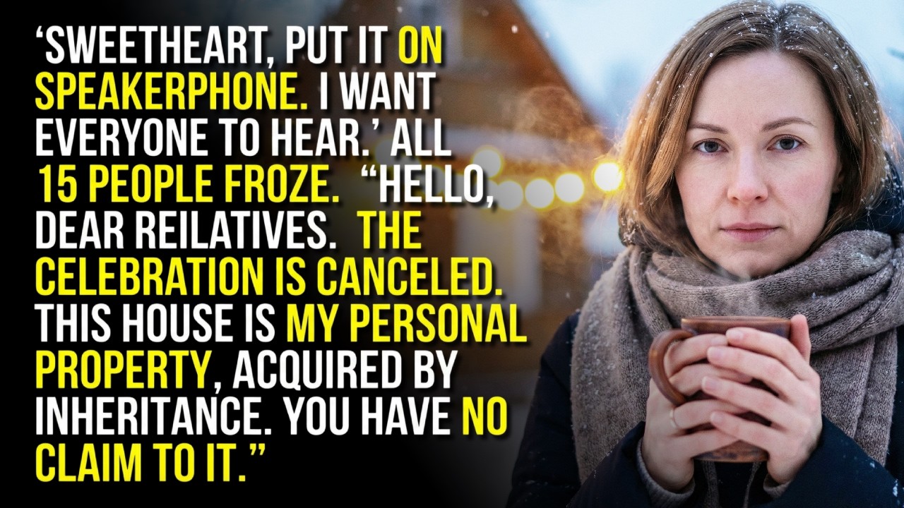She Changed The Locks On New Year's Eve And Left 15 In-Laws Freezing Outside With Their Salads