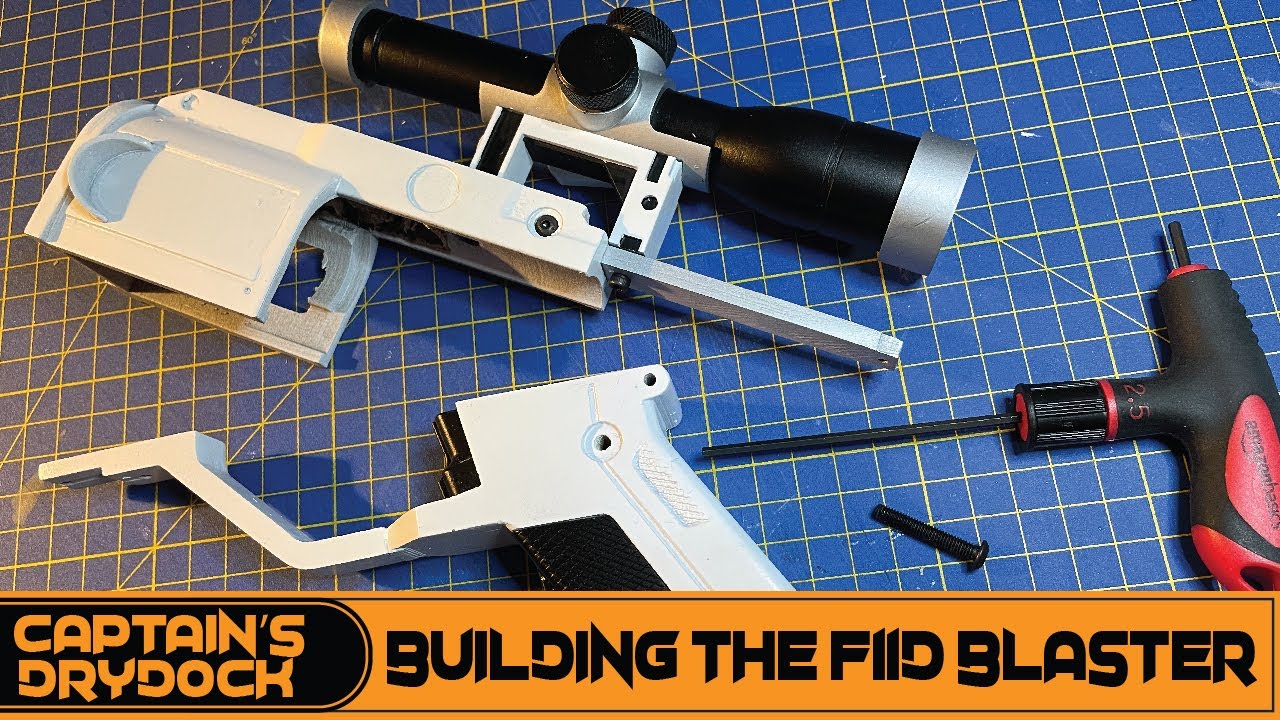 Building the F11D Blaster (From Star Wars Force Awakens)