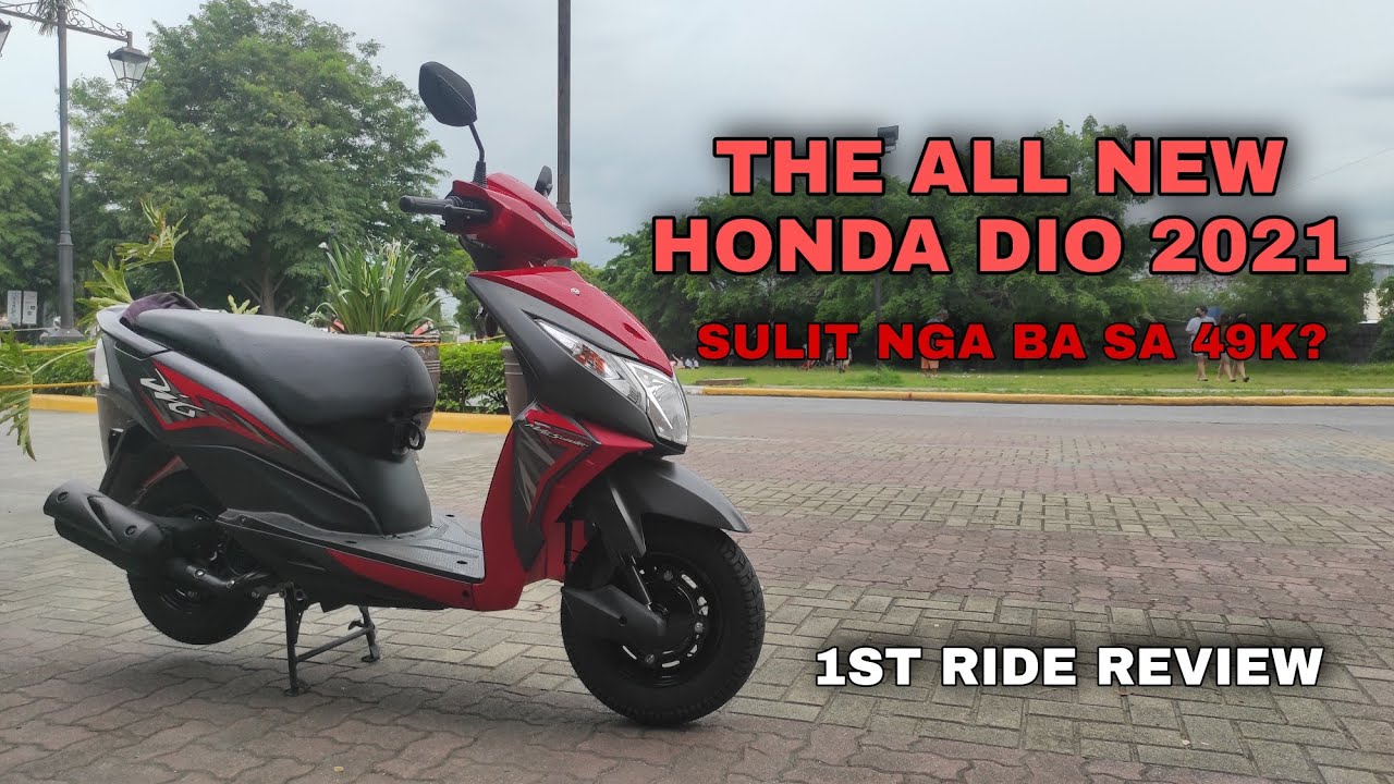 HONDA DIO 2021 / SPECS / FEATURES / 1ST RIDE REVIEW / ACCELERATION / SUSPENSION / BREAKING /