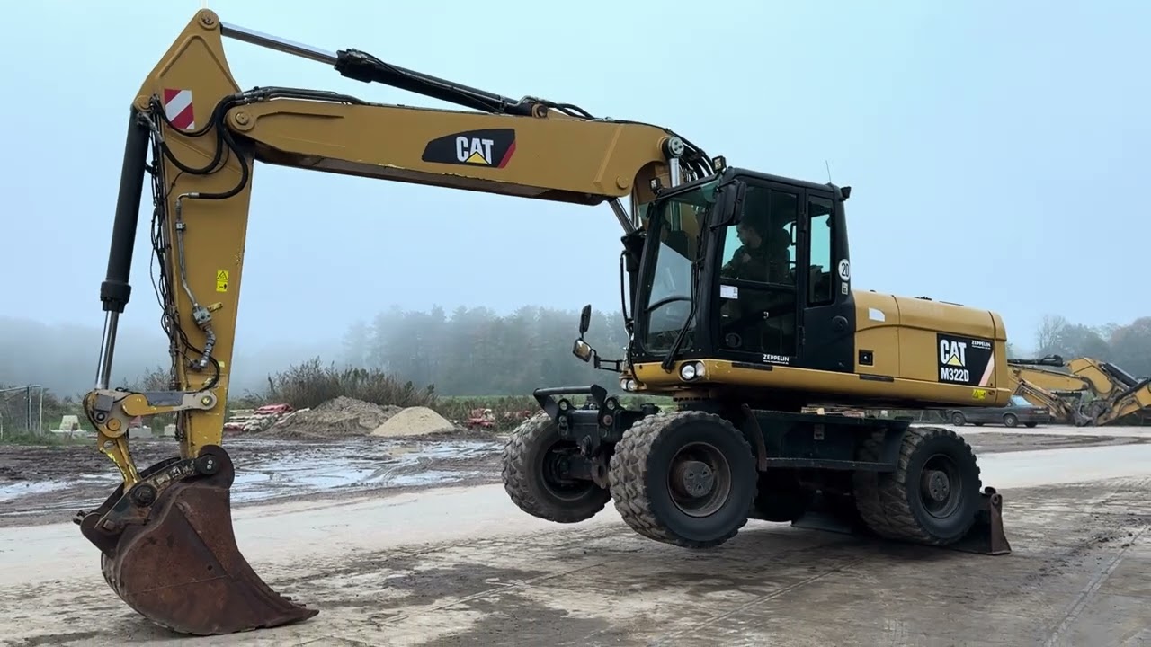Caterpillar M322D Mobile Excavator - Year: 2014 (Refnr. BM6322)