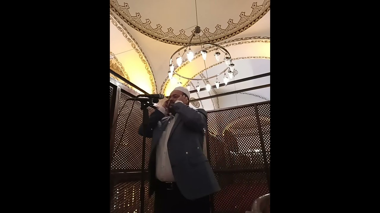 Zağnospaşa Camiinde Ramazan Bayramı Sabah Ezanı (Nafiz DUMAN)13.05.2021