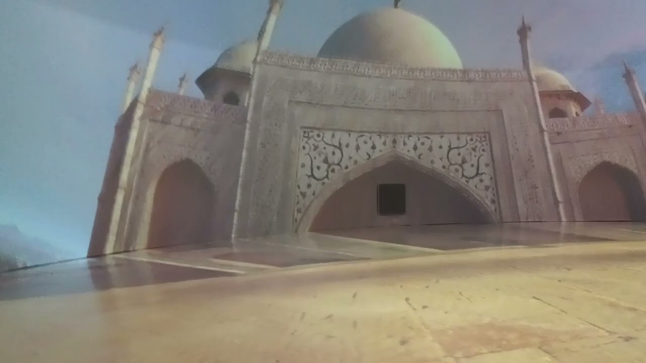 Taj Mahal 360&deg; 3D super immersive dome theatre #3dvideo #aquarium #360degreecamera #360virtualtour