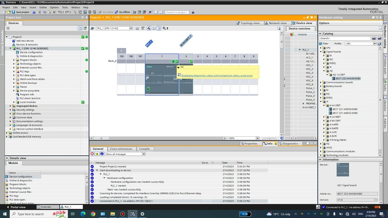 HDSD phần mềm TIA Portal V16