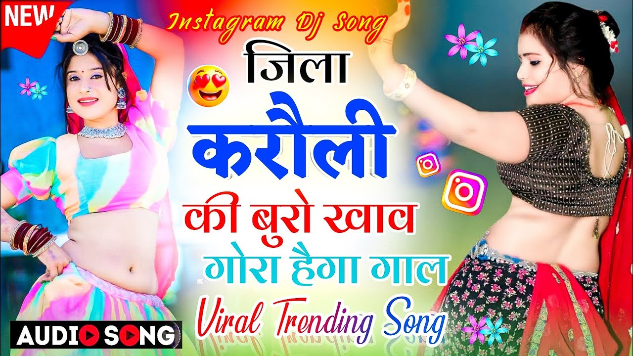 Meenawati Dj Song 2026 | वायरल ट्रेडिंग सोंग  जिला करौली की बुरो खाव गोरा हैगा गाल New Dj Meenageet