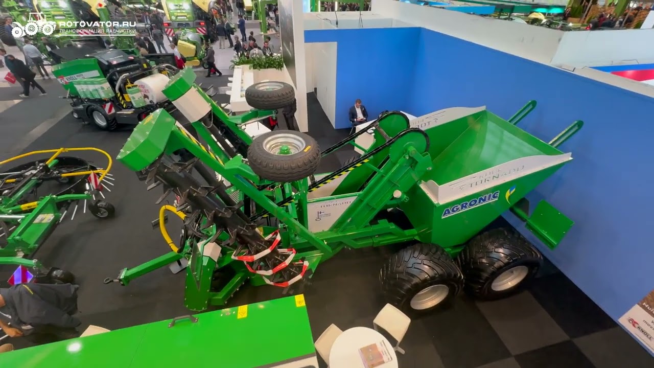 Пресс обмотчик Agronic MultiBaler 820/1220 на AGRITECHNICA 2023