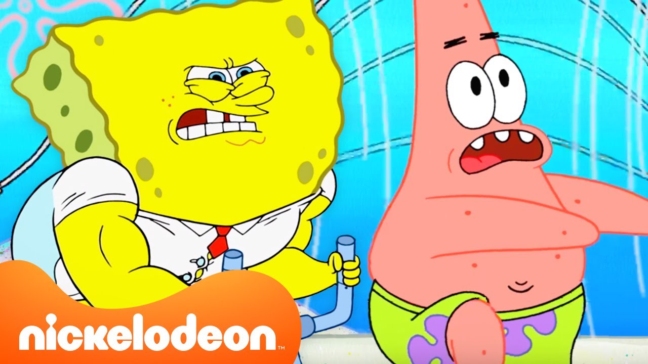 Губка Боб | Губка Боб ведет себя не по правилам 60 минут подряд 🤪 | Nickelodeon Cyrillic