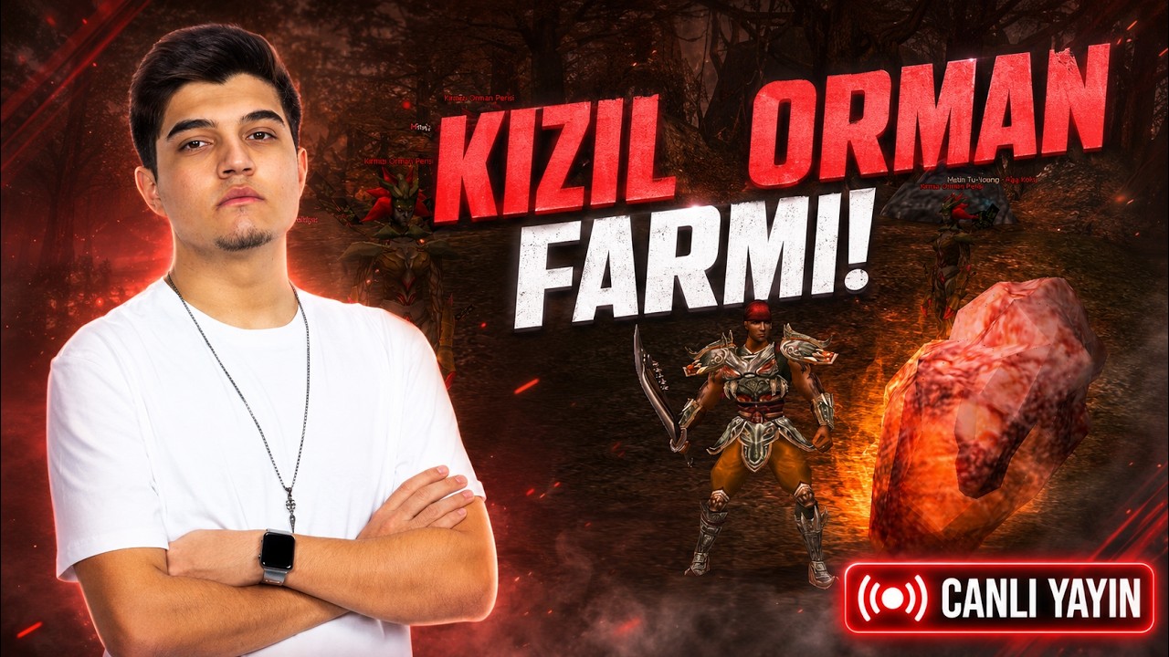 KIZIL ORMANDA HIRSIZ ELDİVENİ D&Uuml;Ş&Uuml;RMECE 🧤 | Kuzey2 - Fetih Metin2 Canlı Yayın