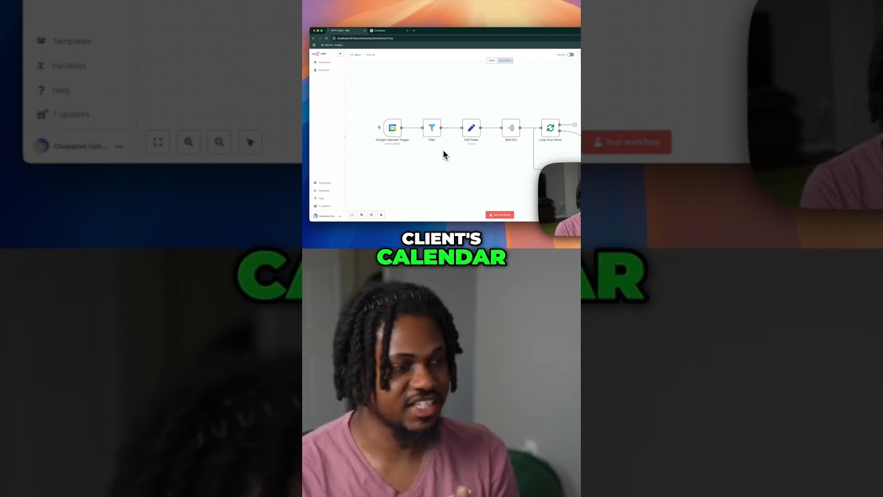 YT Workflow: Google Calendar Agent Build - Quick Guide