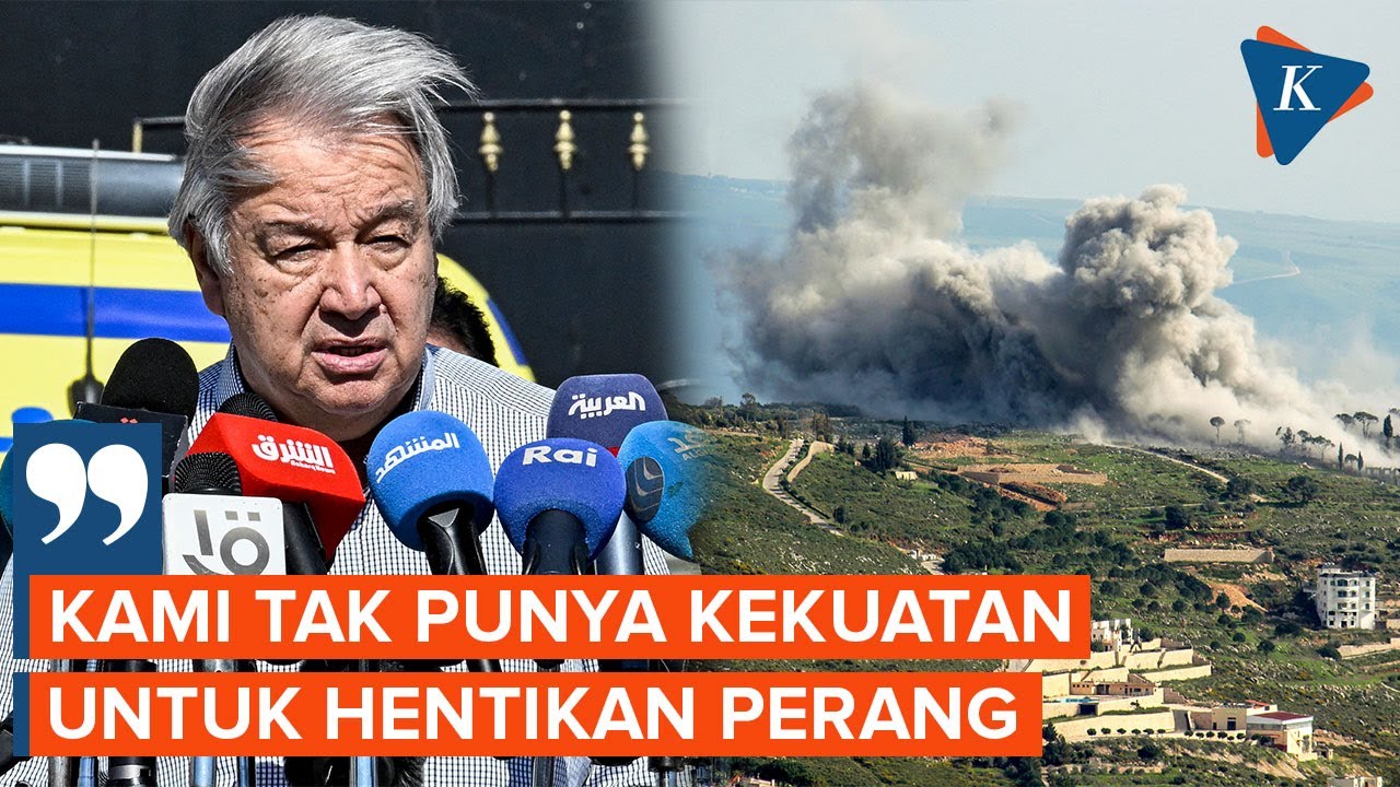 Guterres Akui PBB Tak Punya Kekuatan Hentikan Perang di Gaza