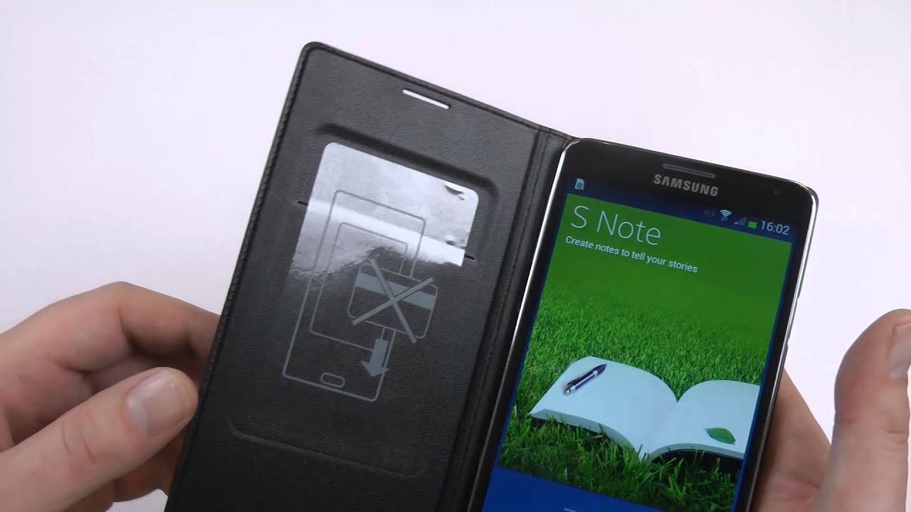 Official Galaxy Note 3 Flip Cover Case