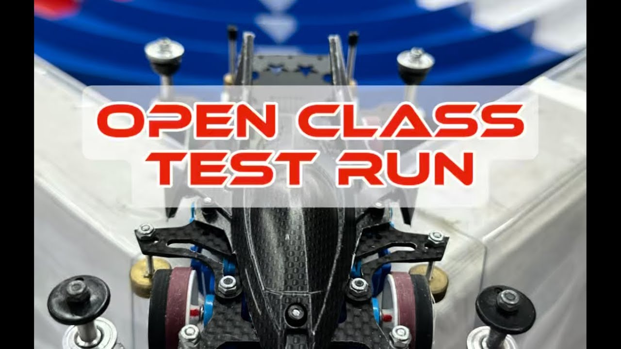 Tamiya Mini 4wd Open Class Build Test Run Part 1