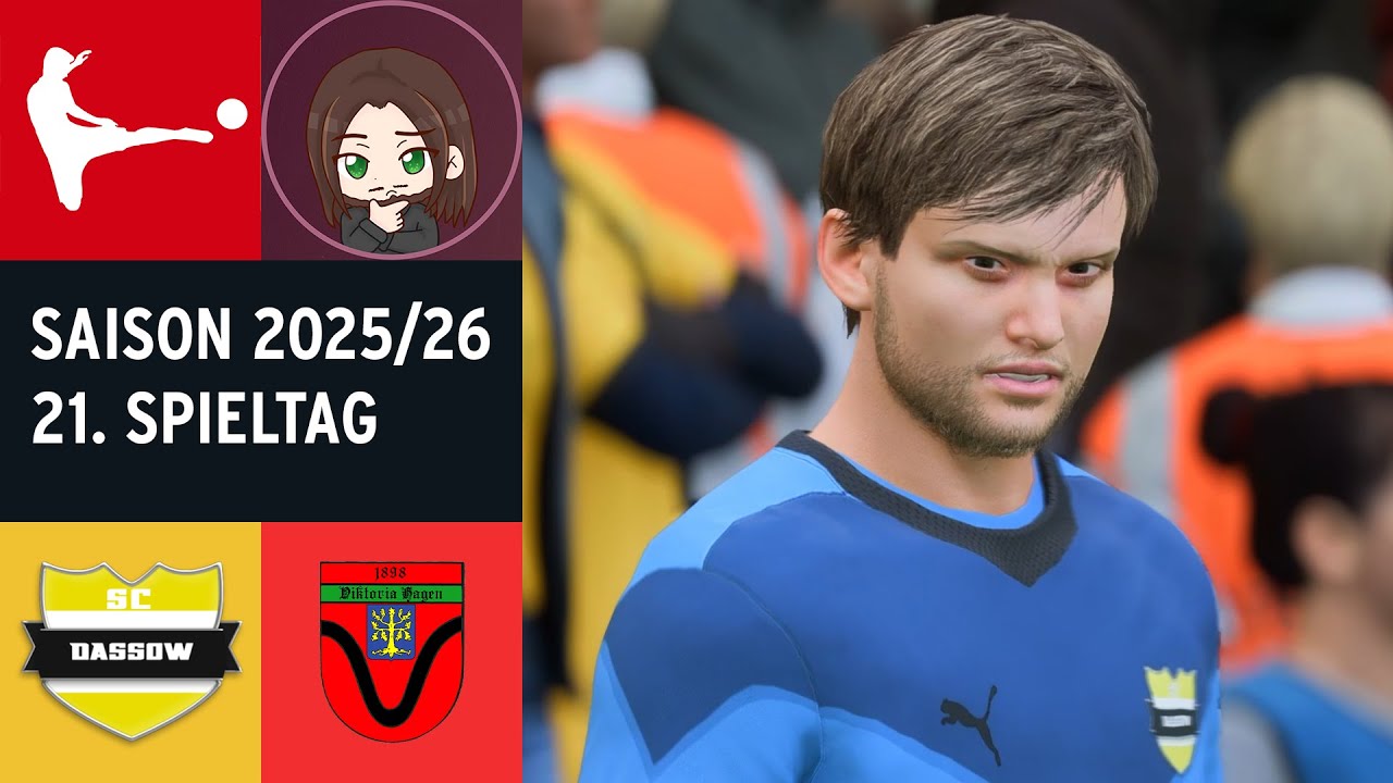 Dassow SC - Viktoria Hagen | 21. Spieltag | Youtube Bundesliga 2025/26