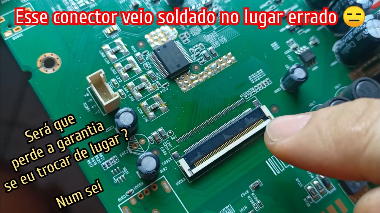 Atenção na hora de comprar a placa tv 35017652 LE4058 conferir conector da tela, quase deu ruim