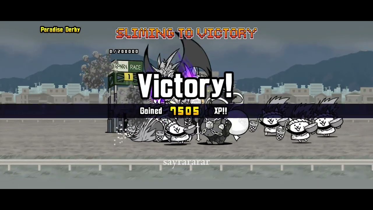 [Battle Cats] Sliming to Victory 🐌 (All Stages)