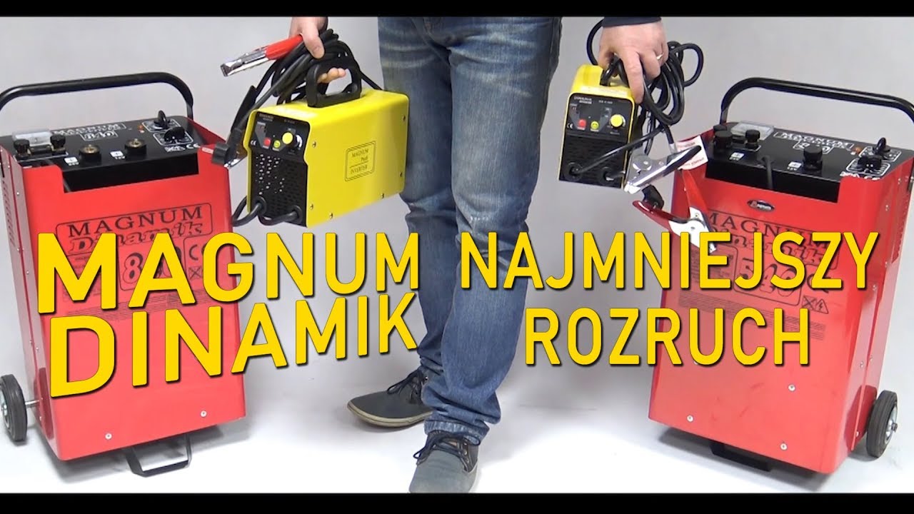 ALLWELD - prostownik rozruch MAGNUM DINAMIK XS 0-460 i XL 0-840 inwertorowy