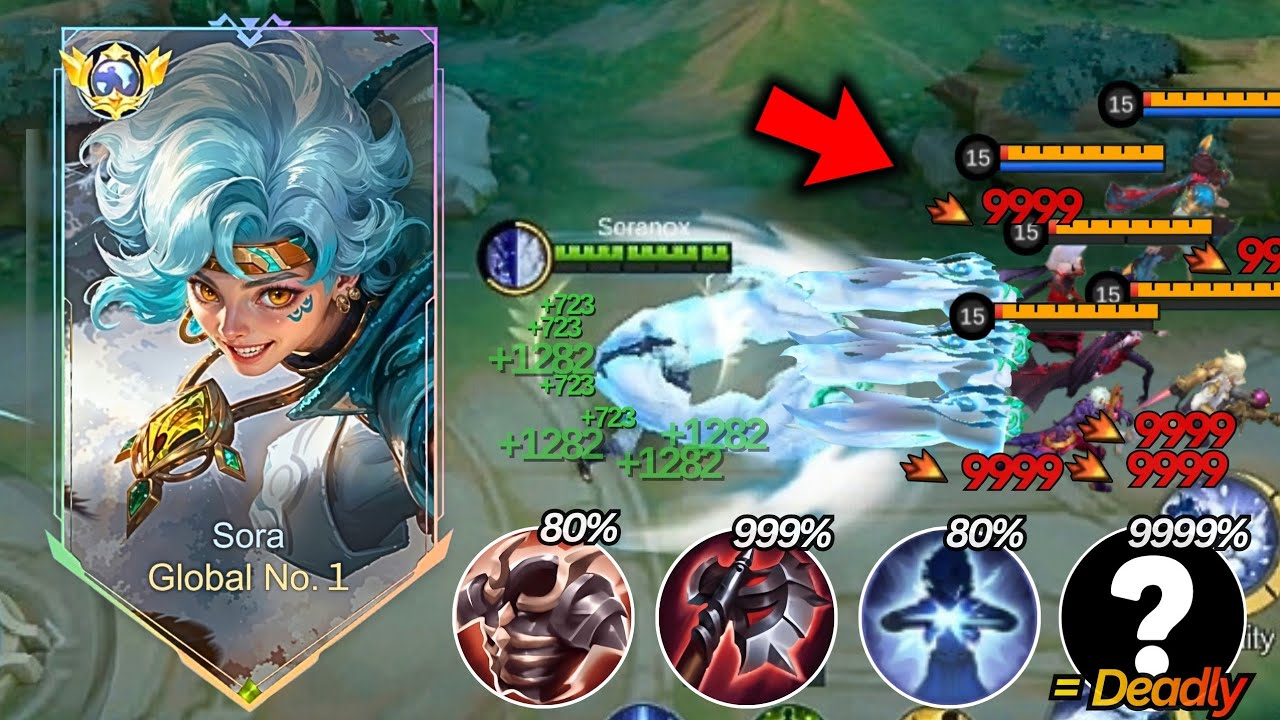 THIS SORA BUILD CONTROLS THE GAME FROM EARLY TO LATE GAME!! (must try!) - Mobile Legends