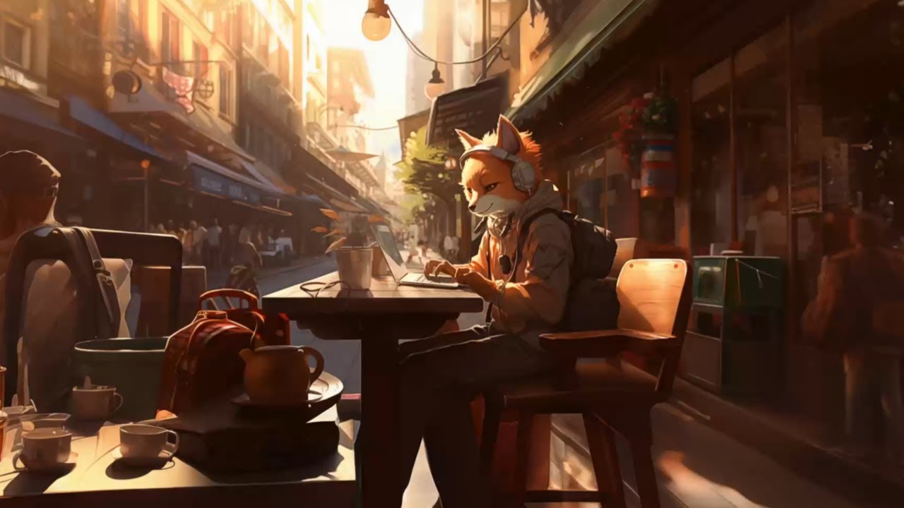 ChilloFi 🦊 Chill lofi hip hop x Jazz - late afternoon [ beats to relax/study music ]