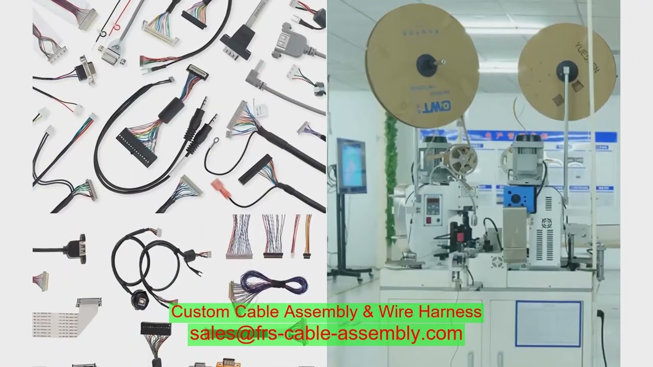 custom wiring harness UAV Drone EMI suppressed USB C 3x KEL to Moldex IP68 PVC jacket double shield