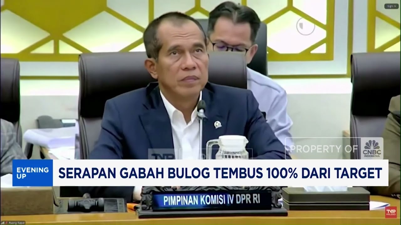 Serapan Gabah Bulog Tembus 100% dari Target