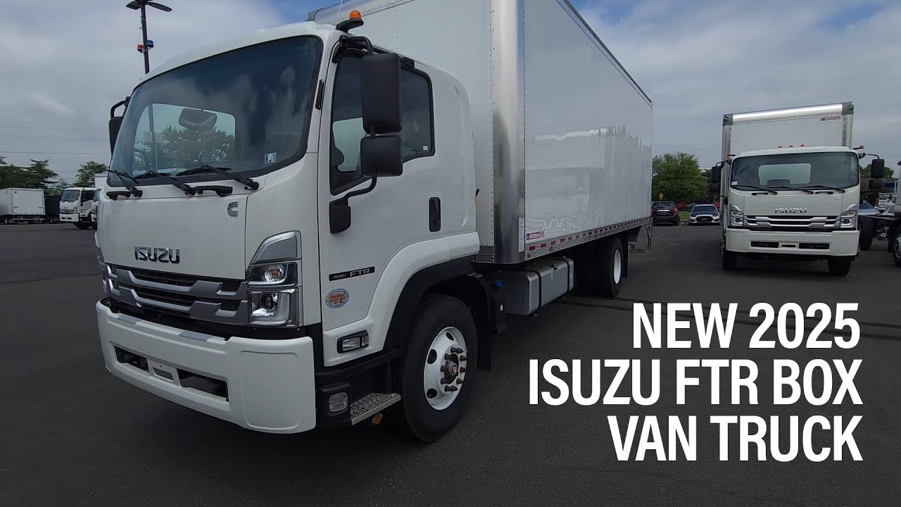 New 2025 ISUZU FTR Box Van Truck #25010