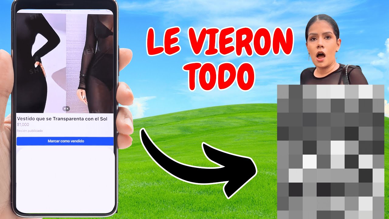 El Vestido que se transparenta con el Sol - BROMA A MI NOVIA