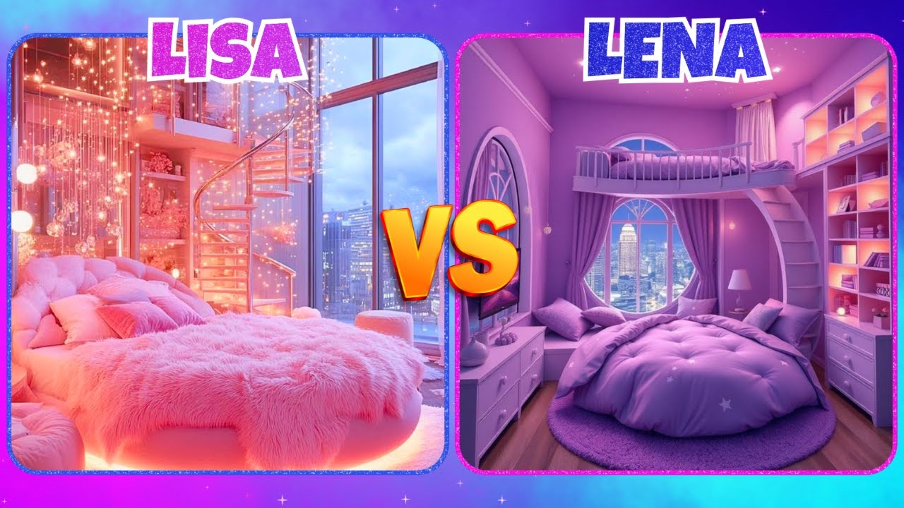 Лиза против Лены: какая комната мечты соответствует вашему настроению?