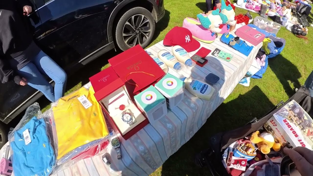 triple car boot hunt in Hertfordshire where i find a Rare pudsey allegedly vlog 256