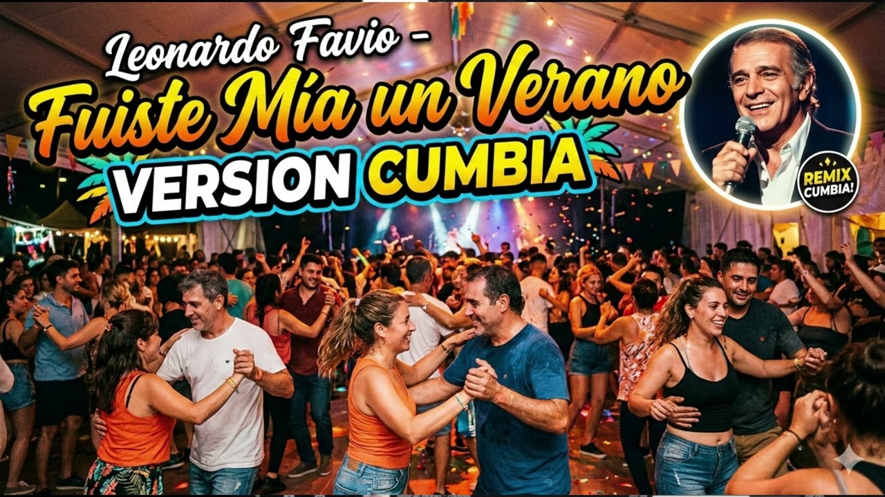 Leonardo Favio - Fuiste Mía | Tributo Cumbia (cover en vivo)