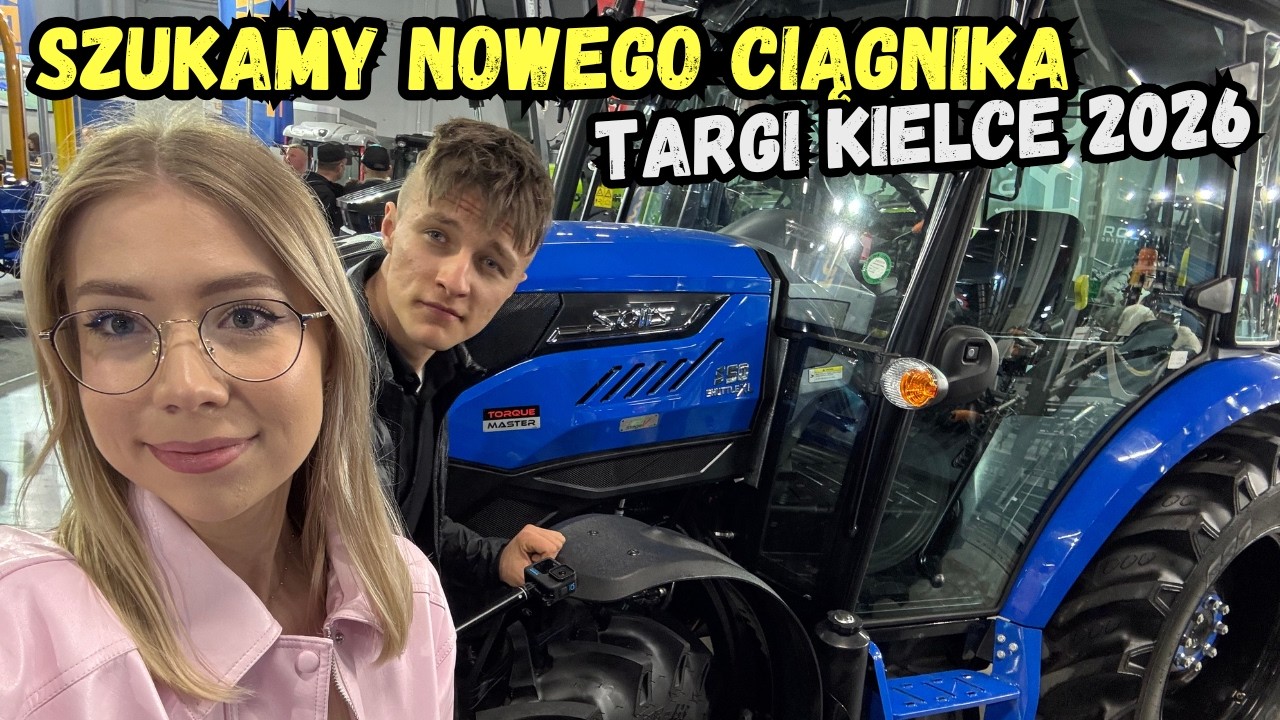 Agrotech Kielce 2026 // Czy wrócę do domu nowym traktorem? 🚜💨Zwiedzamy targi !
