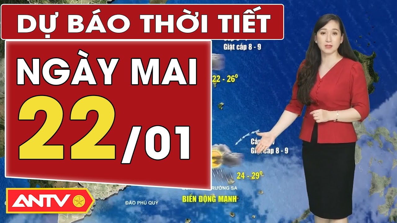 Dự báo thời tiết mới nhất ngày mai 22/1: Bắc Bộ rét đậm rét hại, Trung Bộ mưa rào rải rác | ANTV