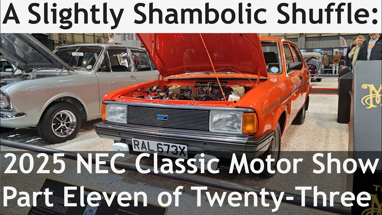 Слегка сумбурная перестановка: NEC Classic Motor Show 2025 — часть одиннадцатая из двадцати трёх