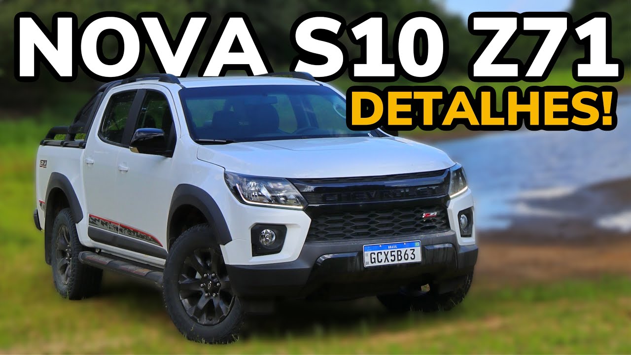 NOVA CHEVROLET S10 Z71 2022 EM DETALHES - Falando de Carro