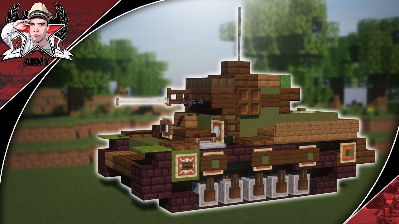 Minecraft: WW2 T-70 | Light Tank Tutorial