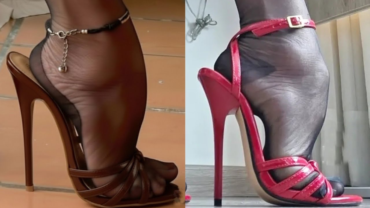 Stylish Bucks for women's in 2025 || nylon Stockings high heels for Christmas 👠 #trending #highheels