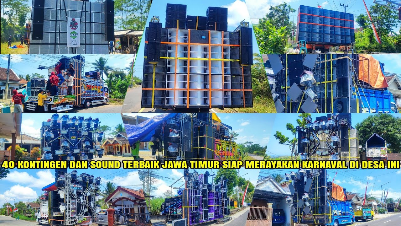 Daftar hadir sound system karnaval sumberoto donomulyo jls Malang blitar siap bergetar